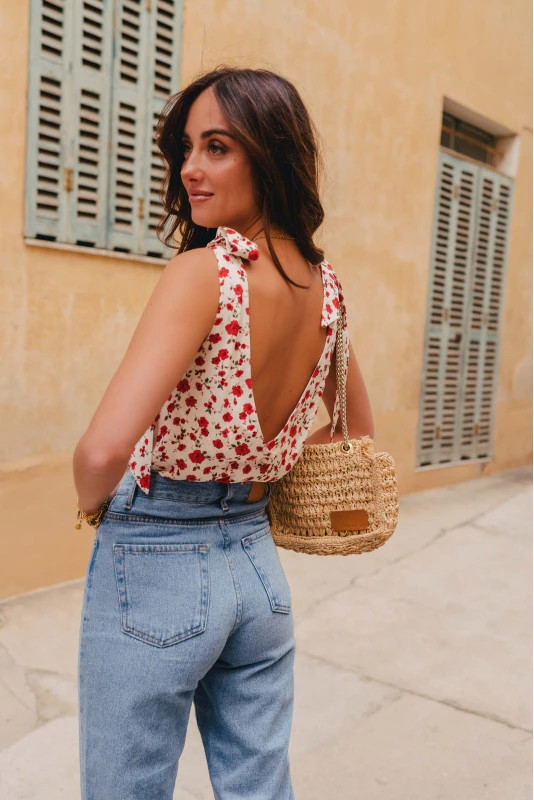 DÉBARDEUR LUNA JUNE | SAAJ Paris