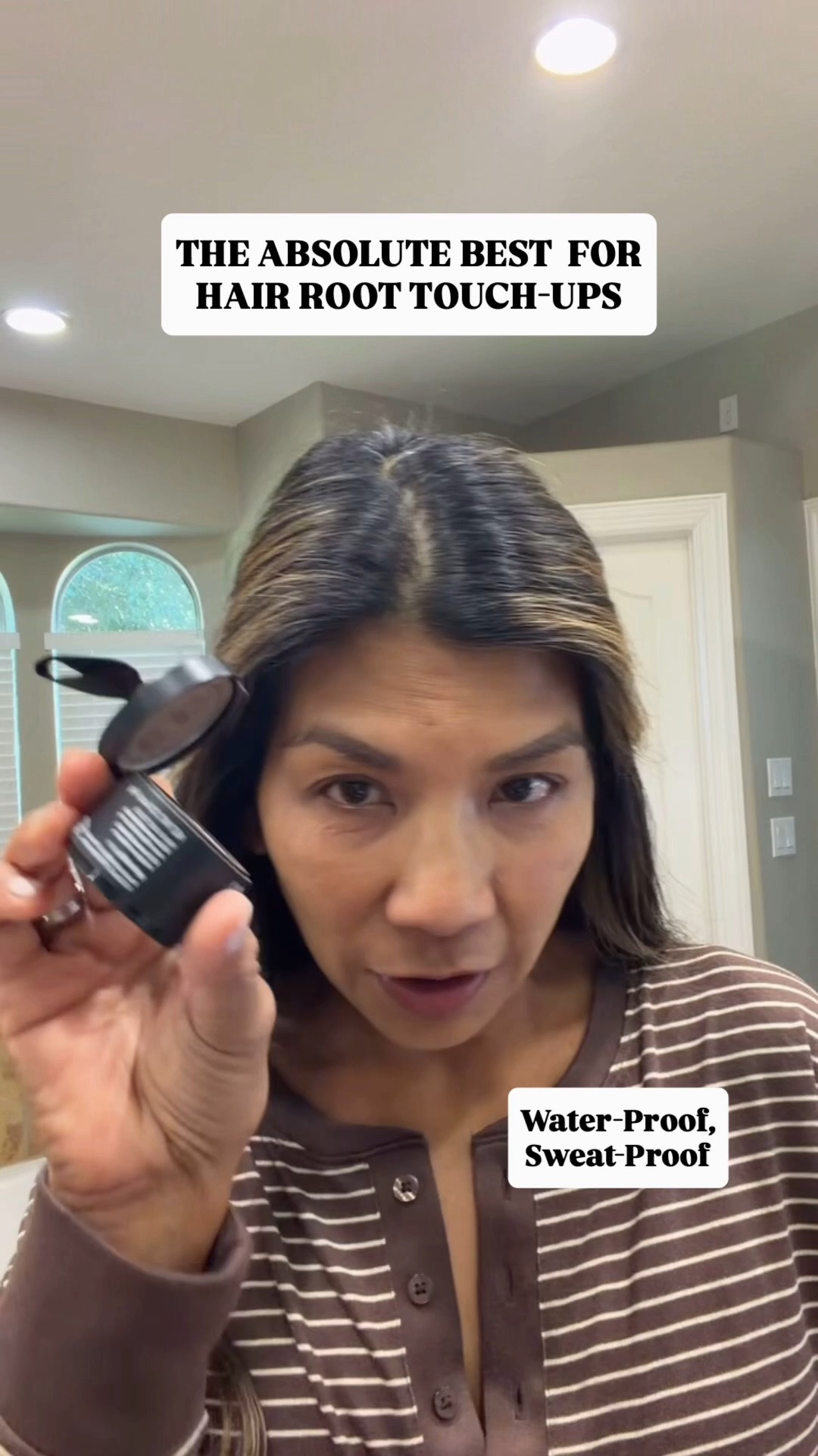 Love this for root touch ups between hair appointments, cover grays and receding hairline. Water-proof and sweat-proof. I have color Medium Brown.
Pajama Set in small in top and bottom.

#LTKmomlife #LTKOver40