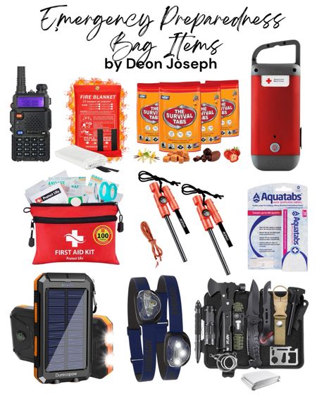 Looking for what to put inside your emergency preparedness bags? Here are some of the must-haves. Check these out! 

#LTKSeasonal #LTKtravel #LTKActive