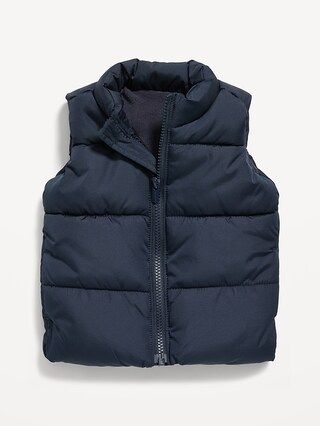 Unisex Water-Resistant Frost-Free Puffer Vest for Baby | Old Navy (US)
