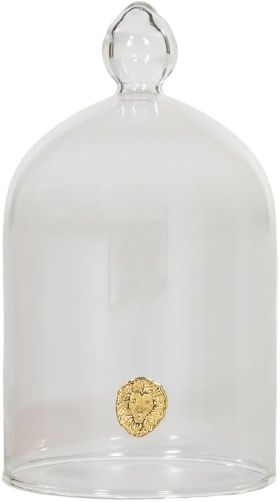 Alice Lane Glass Cloche – Clear Glass Dome Display Case for Home Decor, Centerpieces, Candles, ... | Amazon (US)