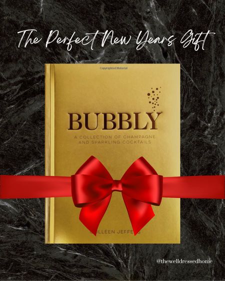 Bubbly Recipe book always pairs nicely with champagne coups 

#LTKhome #LTKHoliday #LTKGiftGuide