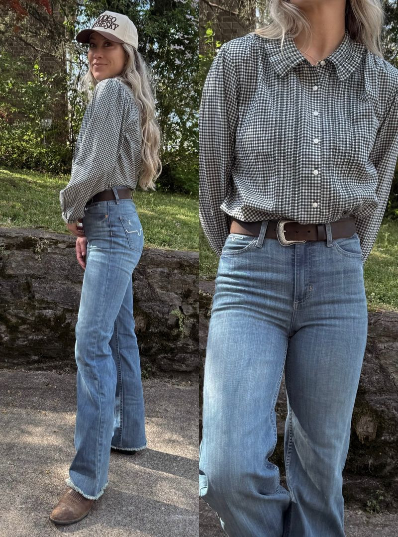 Riding OOTD.  Wearing a size large in the top and added similar belt options 

 #LTKSeasonal #LTKActive #LTKWorkwear