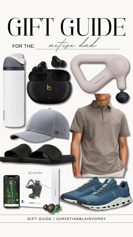 Father's Day, Gift Guide, for the active dad

#christianblairvordy 

#fathersday #dad #gift #guide #giftguide #family #holiday #present #active #golf #melin #owala #arcos #lululemon #theragun

#LTKMens #LTKGiftGuide #LTKActive