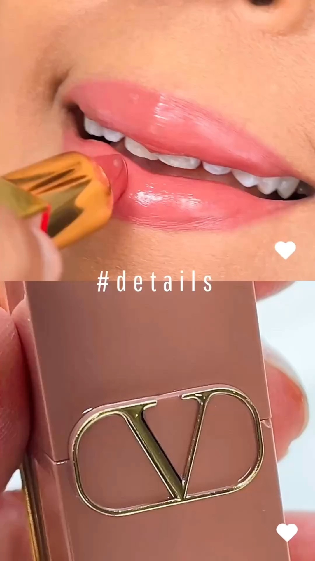 Not too loud, not too soft — just enough to feel like me🫶💕✨

 #valentinobeauty #RossoValentino #MakeupReels #LuxuryMakeup