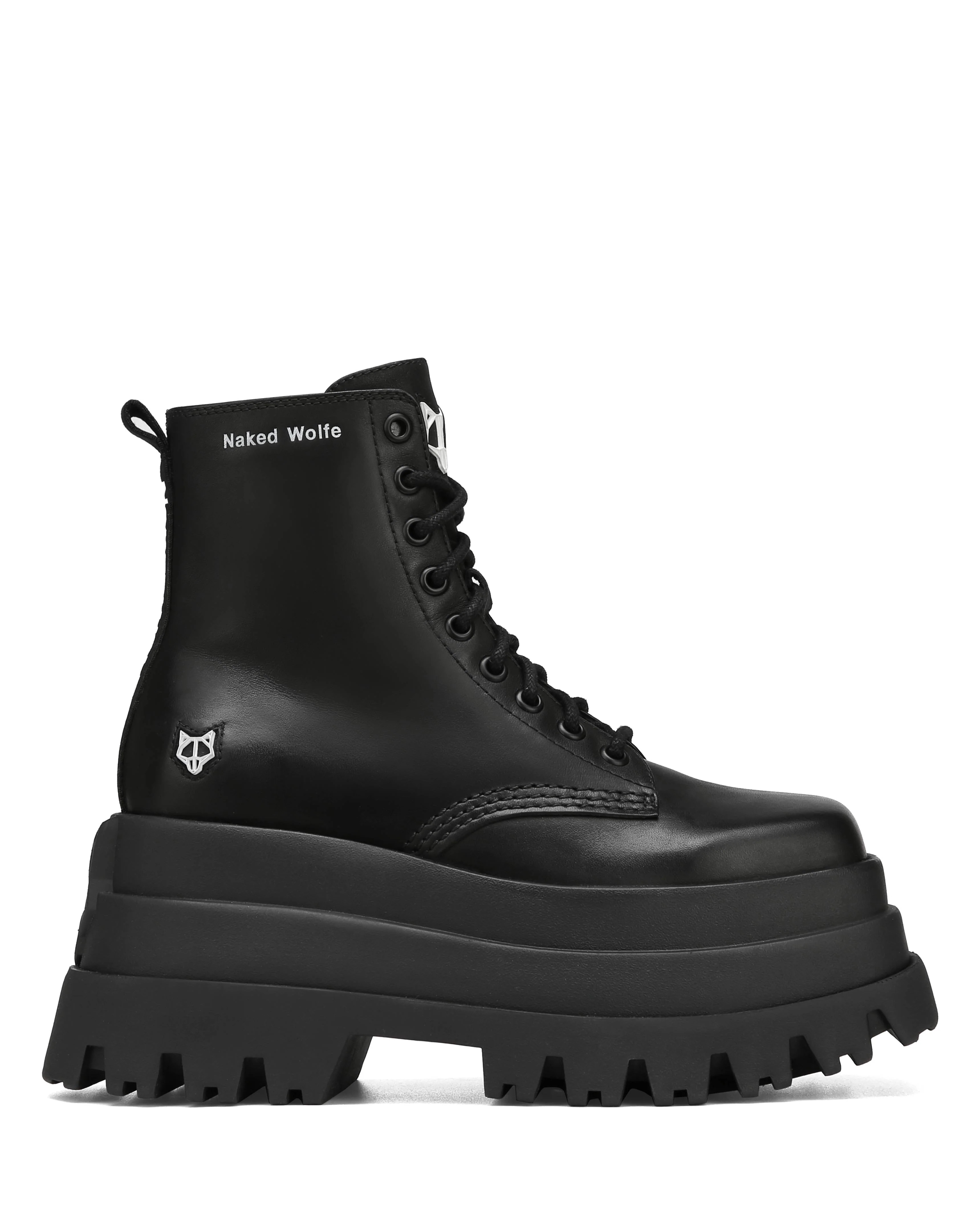 Sloane Black Leather | Naked Wolfe