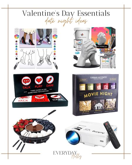 Valentines Day | Date Night Ideas 
Create the perfect evening with your significant other ❤️ 

amazon | date night | date night ideas | projector | fondu kit | movie night | popcorn set | adult card game | date nights 

#LTKunder100 #LTKhome