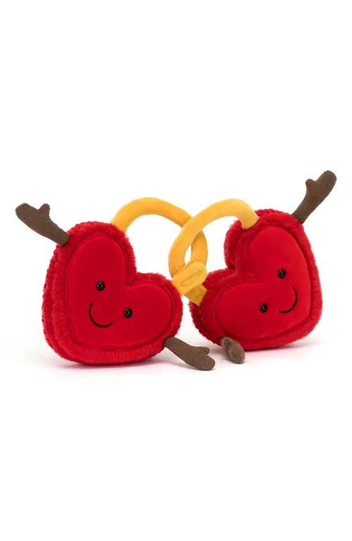 Jellycat Amusable Val & Tina Love Locks Plush Toy in Red at Nordstrom | Nordstrom