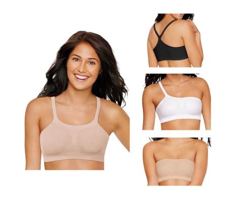 Favorite convertible bra. Perfect for those spring and summer tops!!!

•Wire free.
• Racerback.
•Cups that are sewn in- won't fall out or bunch in the wash.
•Also converts to one shoulder or strapless.
•available in several colors.

#LTKfindsunder50 #LTKmidsize #LTKSeasonal
