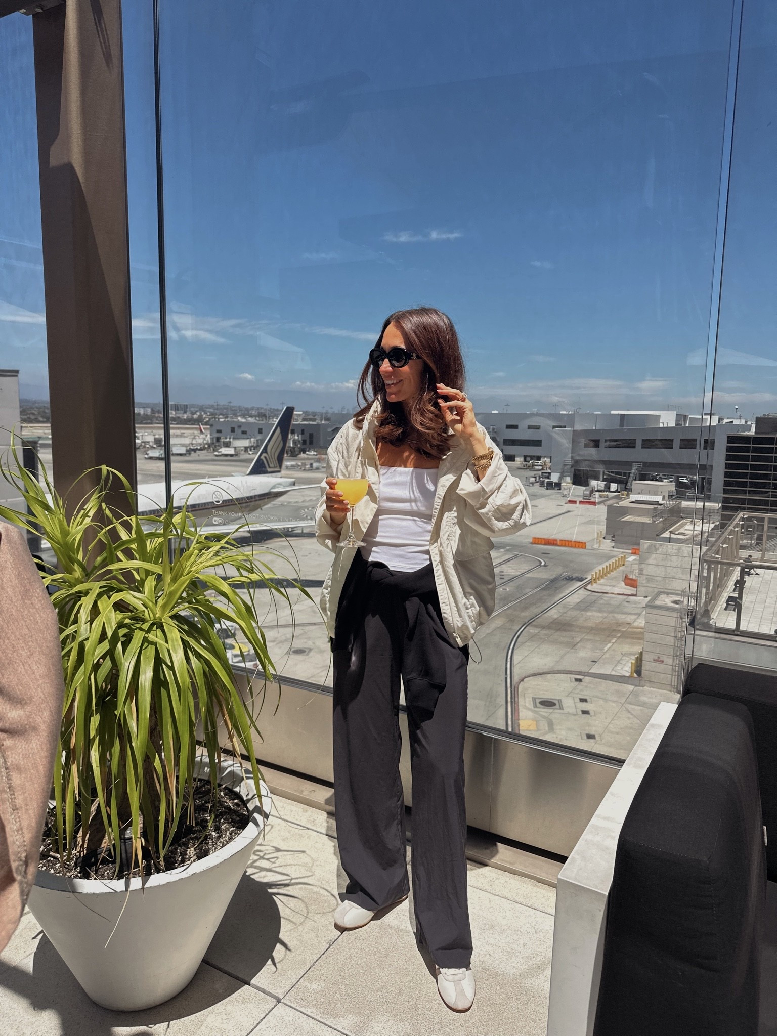 Today’s outfit for a 17 hour travel day…
Wearing the short in pants

#LTKOver40