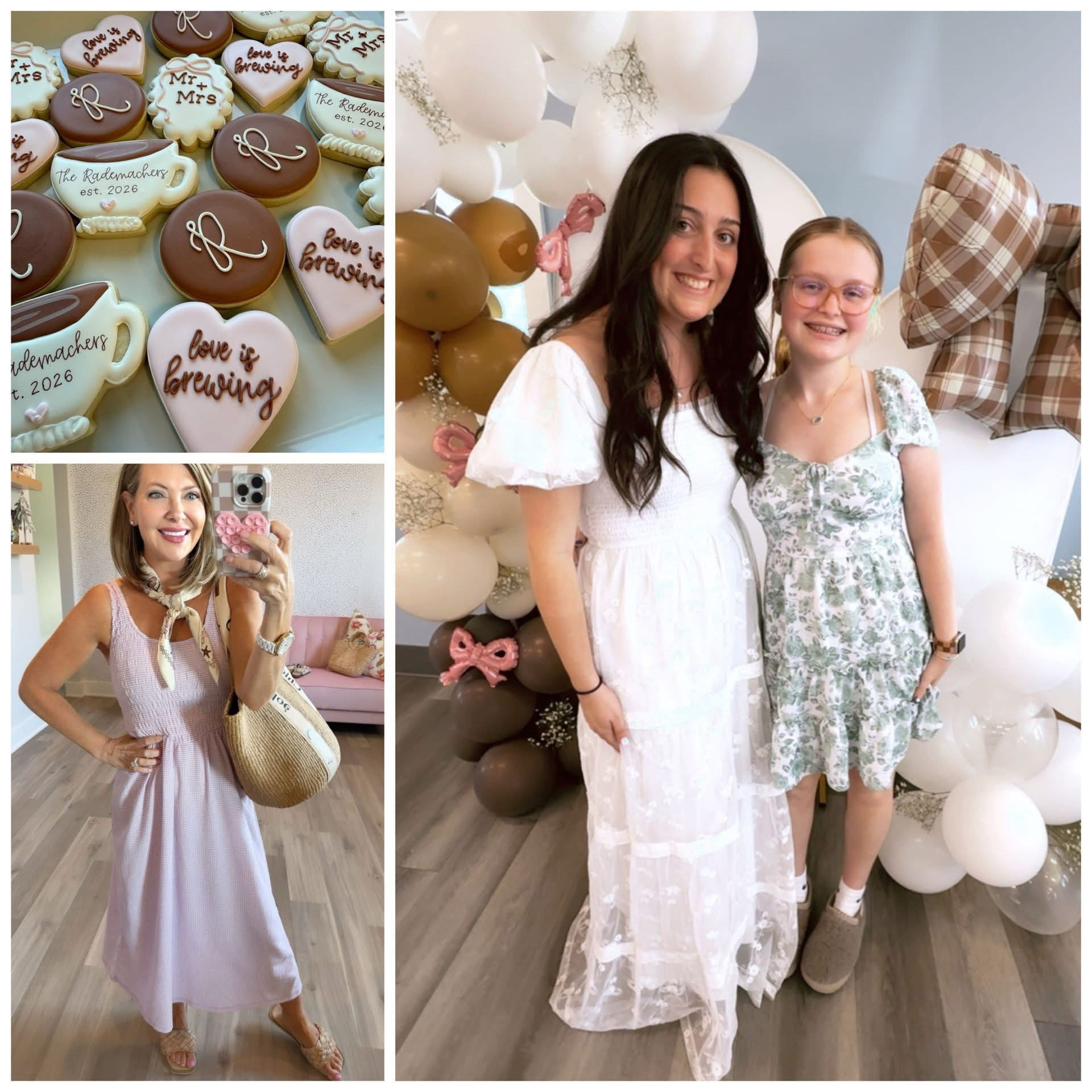 Good Morning! Happy Sunday! ☀️

Hadley and I ran to a bridal shower yesterday. She was an old neighbor and one of Hadley’s babysitters! We’ve stayed in touch with her thru college and now’s she’s a teacher in the Grand Rapids area. I could go on and on about how AMAZING Kiley is! 🙌 

(Ps. I know Hadley is almost unrecognizable to many followers that have been with me since the early days because she’s gotten so big and is such a little lady now 😳Middle schoolers with slick back ponytails are the vibe now btw! ) 

Dropping 🔗👇 to shop my outfit in comments! My dress is 50% OFF 

#LTKdayinmylife #LTKSaleAlert