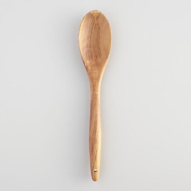 Olive Wood Serving Spoon | World Market