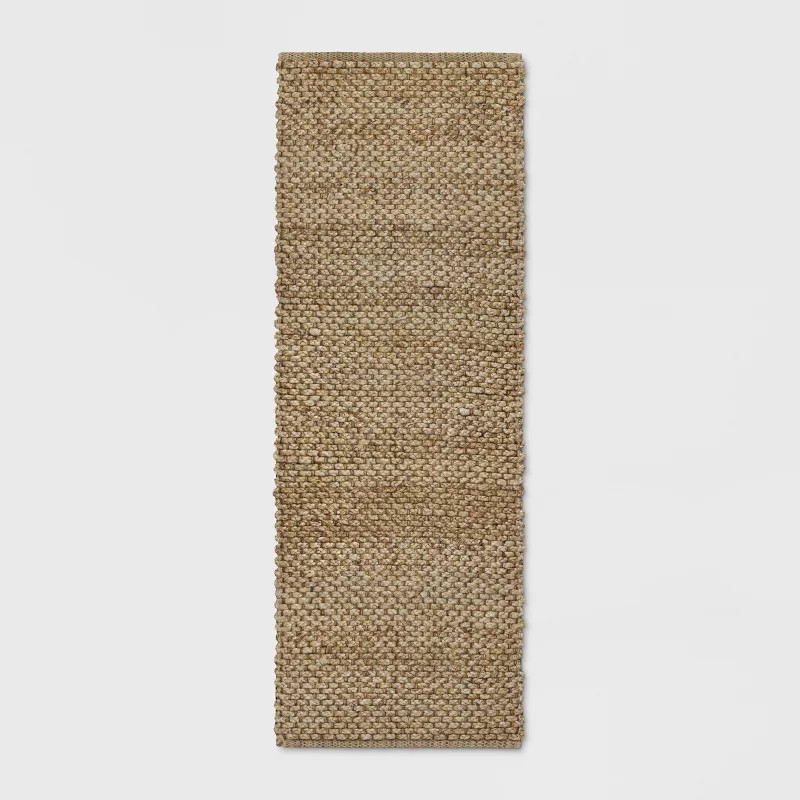 Woven Runner Rug Solid Neutral - Threshold™ | Target
