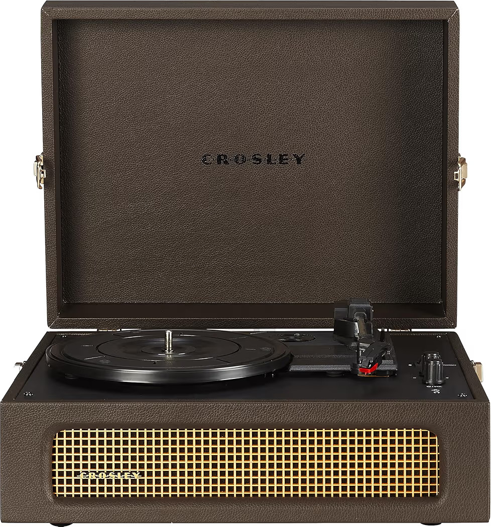 Crosley CR8017B-CO Voyager Vintage Portable Vinyl Record Player Turntable with Bluetooth in/Out a... | Amazon (US)