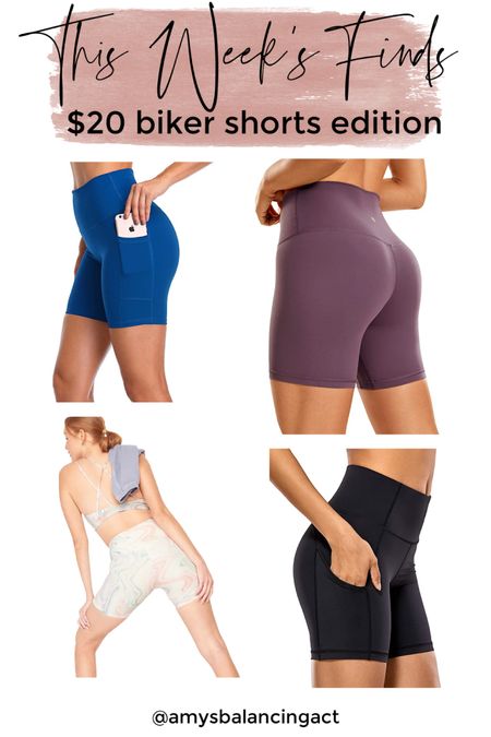 My favorite biker shorts on Amazon for $20 and under!!

Biker shorts with pockets | biker shorts for running | workout wear | athleisure shorts

#LTKstyletip #LTKFitness #LTKunder50