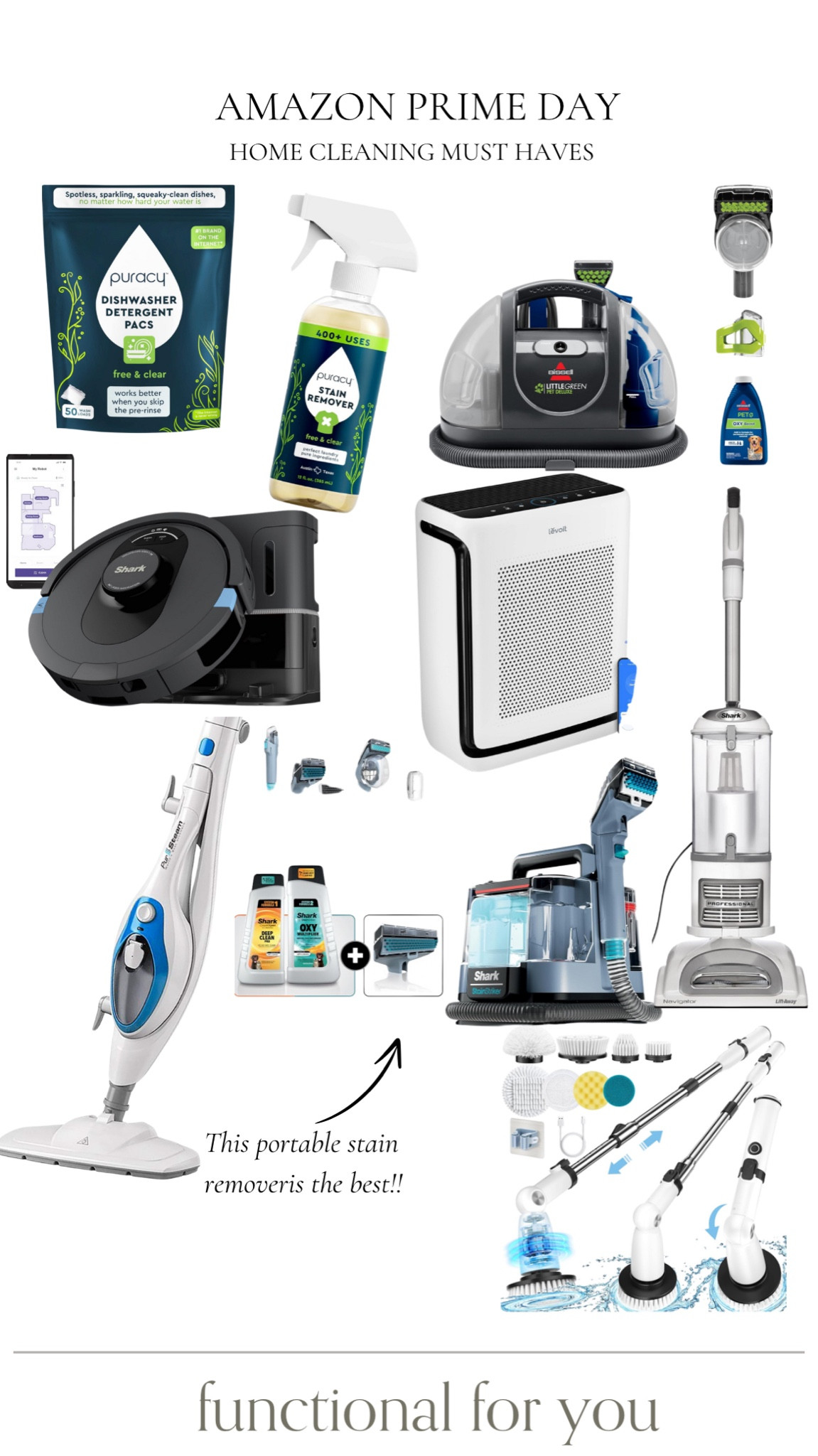 Prime Day cleaning must haves for the home!




Prime day, Amazon home products, Amazon cleaning products, vacuum, air purifier, stain remover spray

#LTKHome #LTKSummerSales