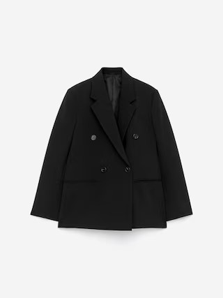 Relaxed Blazer – Black – Women – ARKET GB | Arket UK