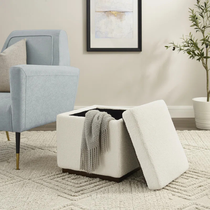Atreju Upholstered Storage Ottoman | Wayfair North America