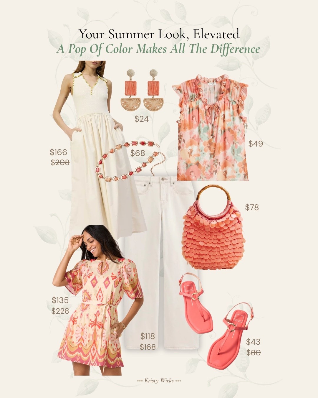 Your summer look elevated! 

A pop of color makes all the difference! 

#LTKMothersDay #LTKTravel #LTKSaleAlert