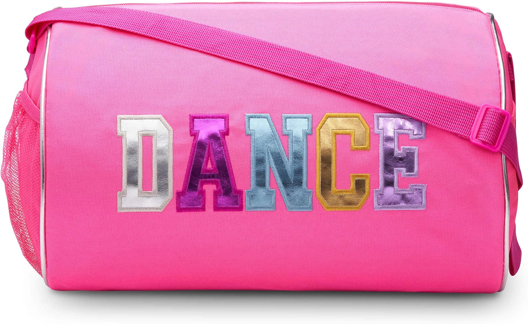 Colorful Dance Duffle Bag for Girls, Water-resistant Kids Travel Bag with Adjustable Carry On and... | Amazon (US)