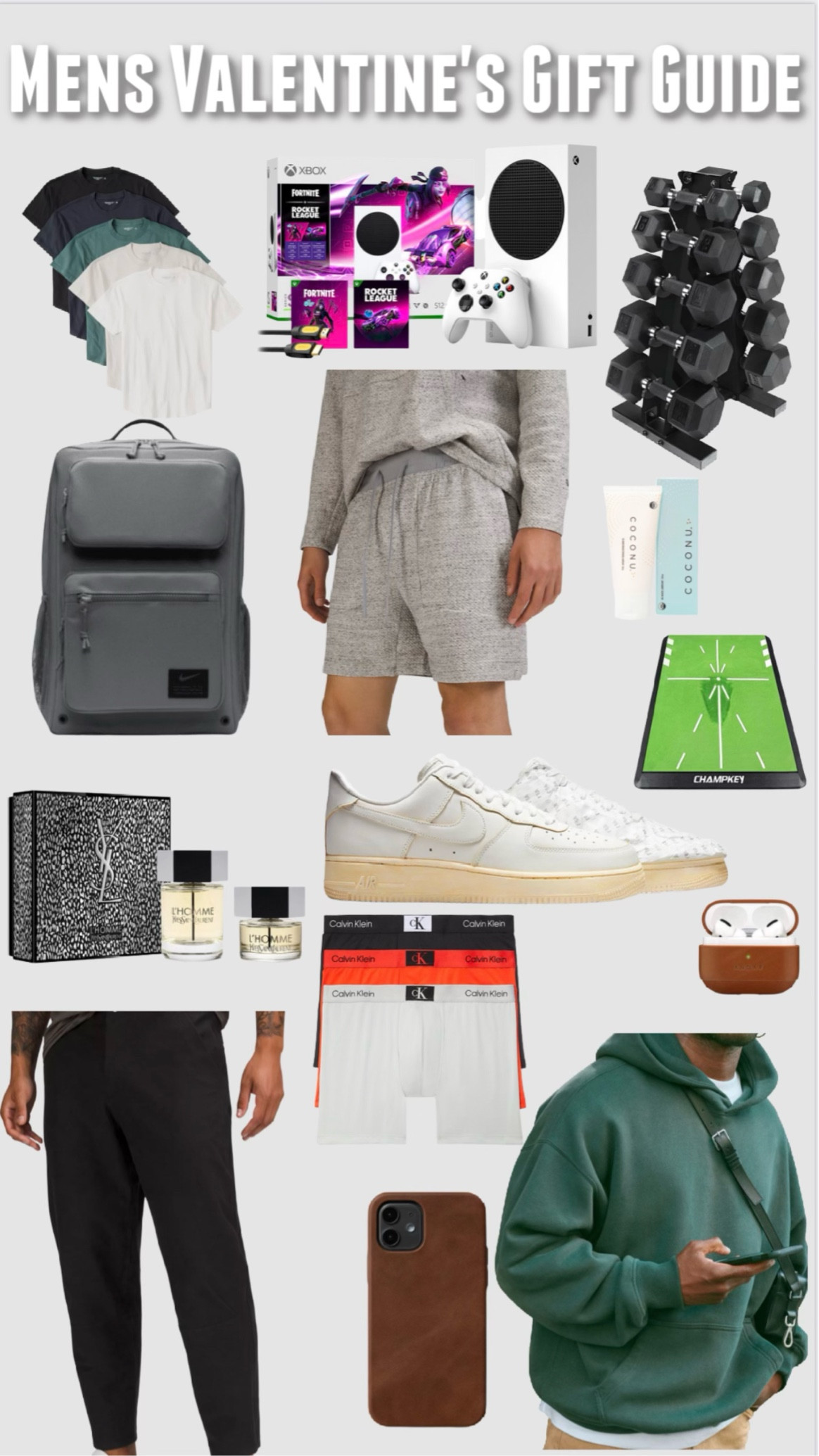 Here are some of my top products that I use and love! From electronics to clothes and from weights to fragrances. Any man would love these in their rotations. 

#LTKfit #LTKGiftGuide #LTKmens