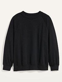 Oversized French Terry Tunic Sweatshirt for Women | Old Navy (US)