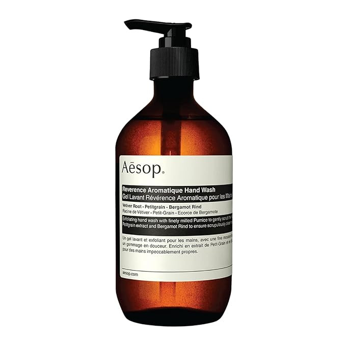 Aesop Reverence Aromatique Hand Wash | Gentle Exfoliating Hand Wash with Finely Milled Pumice | 5... | Amazon (US)