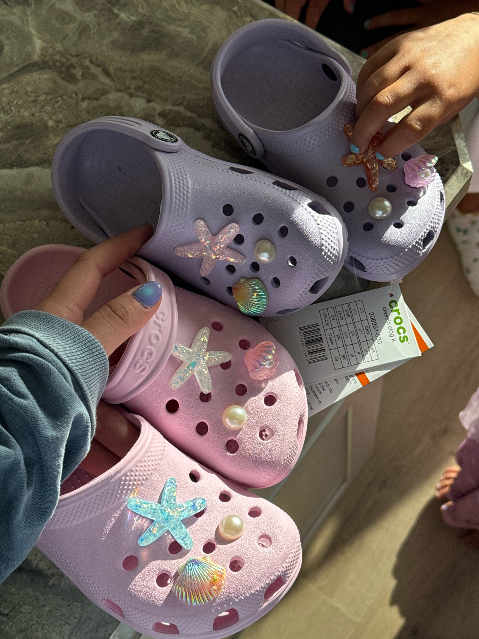 Crocs and seashell charms for little girls  

#LTKFindsUnder50 #LTKKids #LTKSummerSales