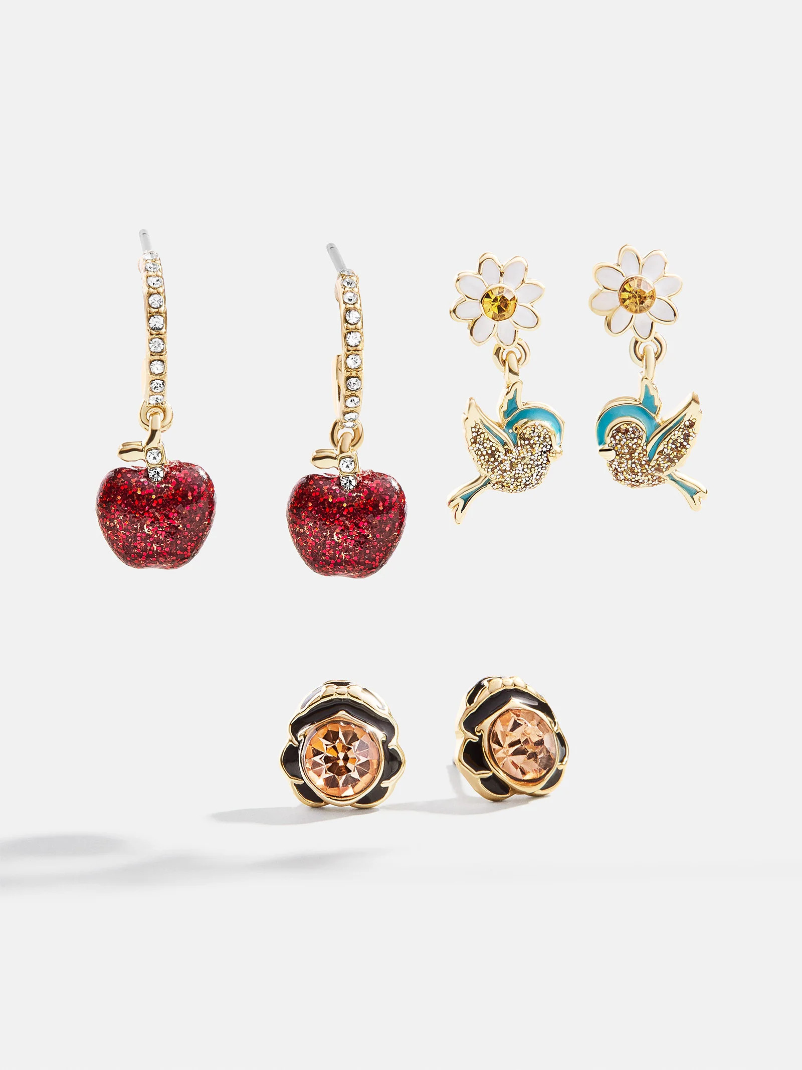 Disney Snow White Earring Set - Red | BaubleBar (US)