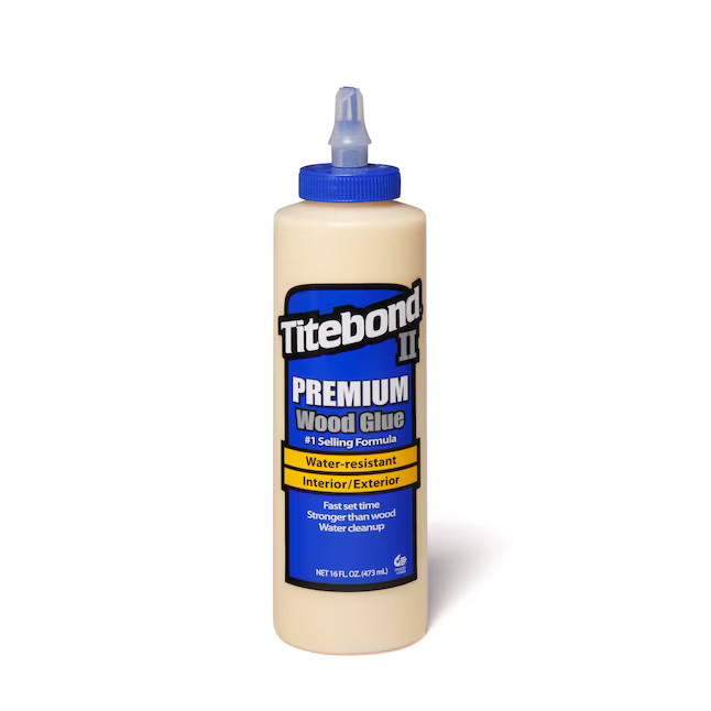 Titebond II Premium Wood Glue Yellow, Interior/Exterior Wood Adhesive (Actual Net Contents: 16-fl... | Lowe's