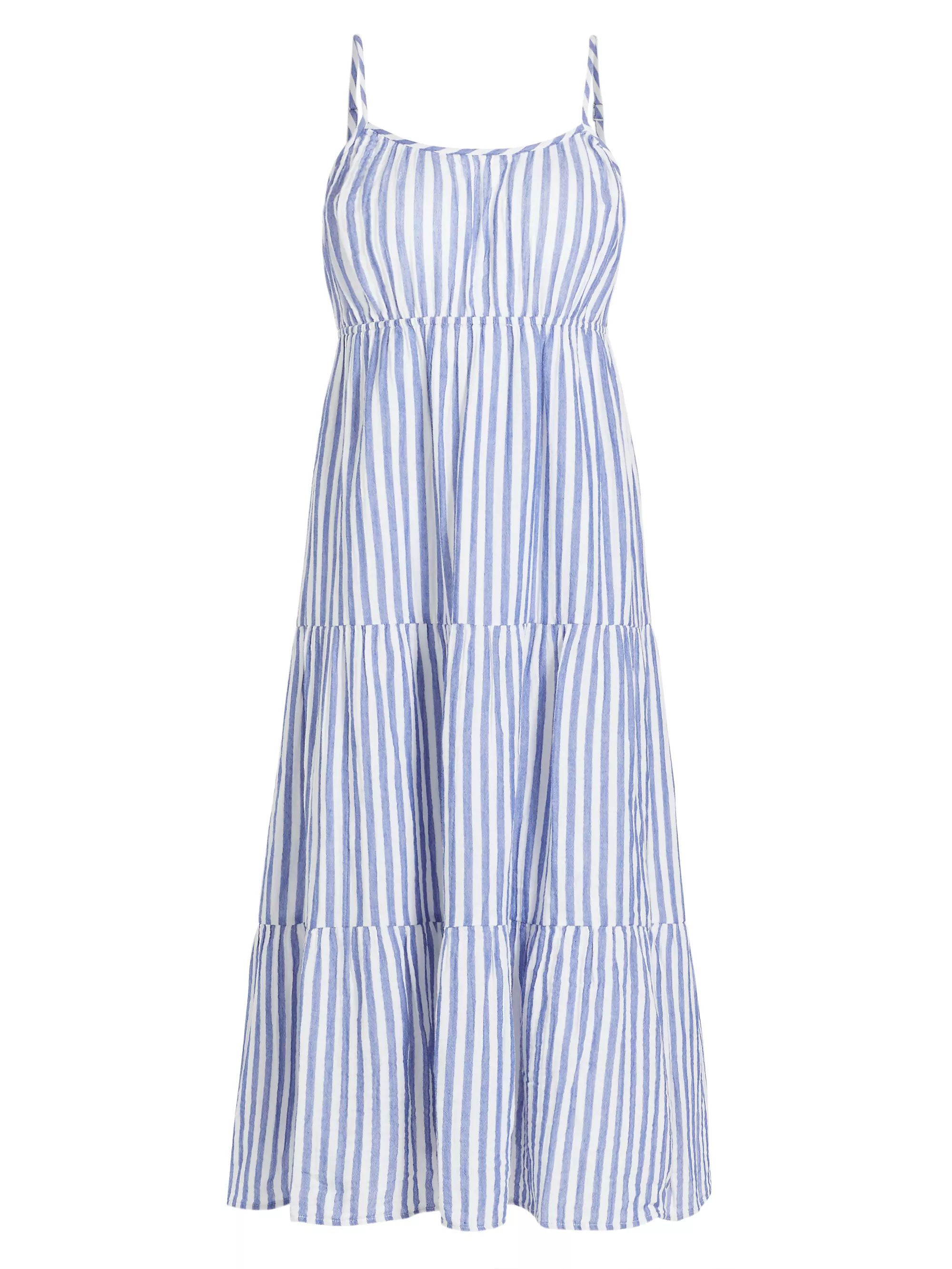 Blakely Cotton Striped Midi-Dress | Saks Fifth Avenue
