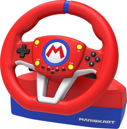 Hori Nintendo Switch Mario Kart Racing Wheel Pro Mini By - Officially Licensed By Nintendo | Amazon (US)