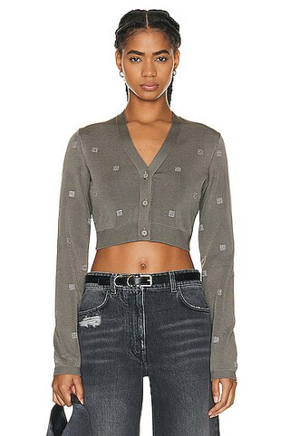 4G Cropped Cardigan | FWRD 