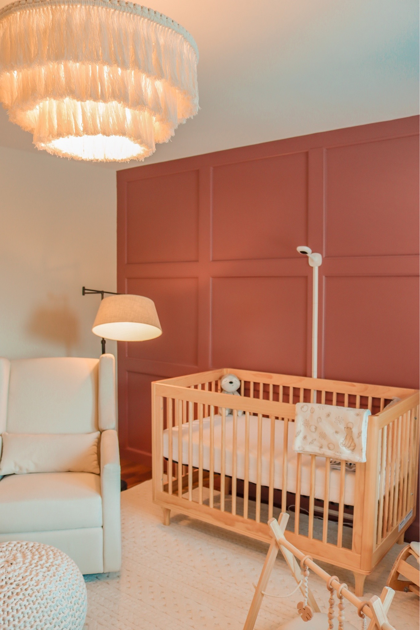 Boho Baby Girl Nursery 

Rocking chair
Crib
Neutral
Natural wood
Camera
Light fixture 
Lamp
Rug
Relaxation
Baby shower 

#LTKBaby #LTKFamily #LTKBump