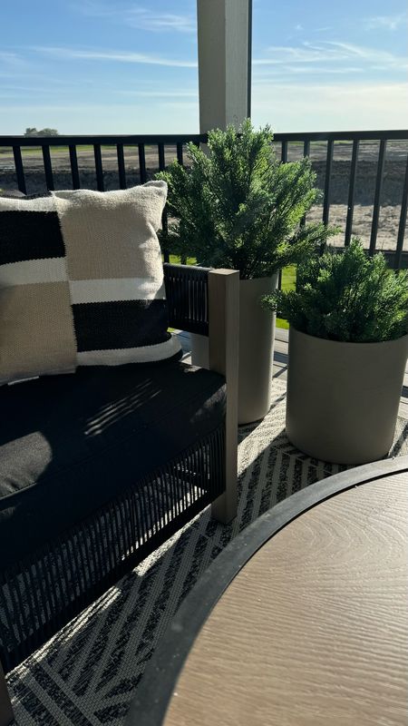 Modern outdoor patio furniture 

#LTKxWalmart #LTKHome #LTKSeasonal