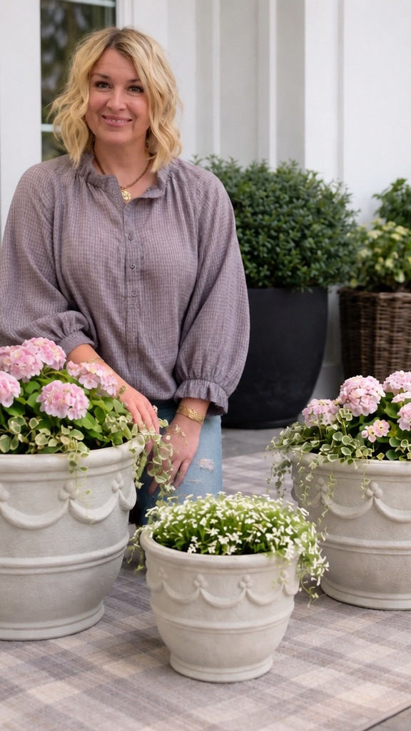🏡 Comment "SHOP" for these exact links! (I may earn a small commission at no extra cost to you 😘)
🌸 Obsessed with these TOP-SELLING scalloped white ceramic pots! They’re the ultimate porch upgrade—perfect for pink geraniums, trailing ivy, and baby’s breath. Timeless farmhouse vibe that elevates any entryway or patio. Who’s adding these to their spring shopping list? 🏡✨
Follow for more affordable home & design finds! 👉
#FarmhousePorch #SpringPorchRefresh

#LTKHome #LTKMothersDay #LTKdayinmylife