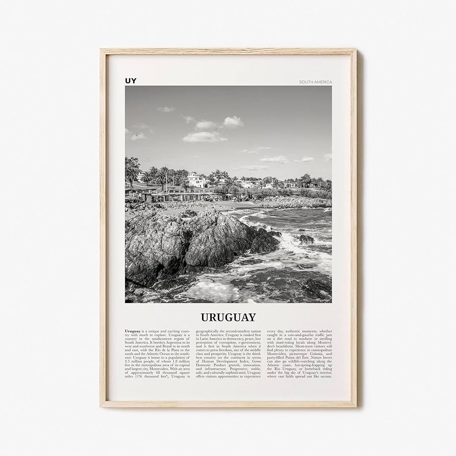 Uruguay Posters And Prints, Uruguay Wall Art, Uruguay Posters & Prints, Uruguay Photo, Uruguay Fo... | Amazon (US)