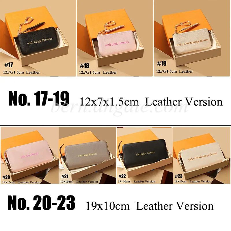 2 Brands Leather/Non-Leather Key Pouch Wallets Purse Bags with Box for Women Card Holder Coin Pur... | DHGate
