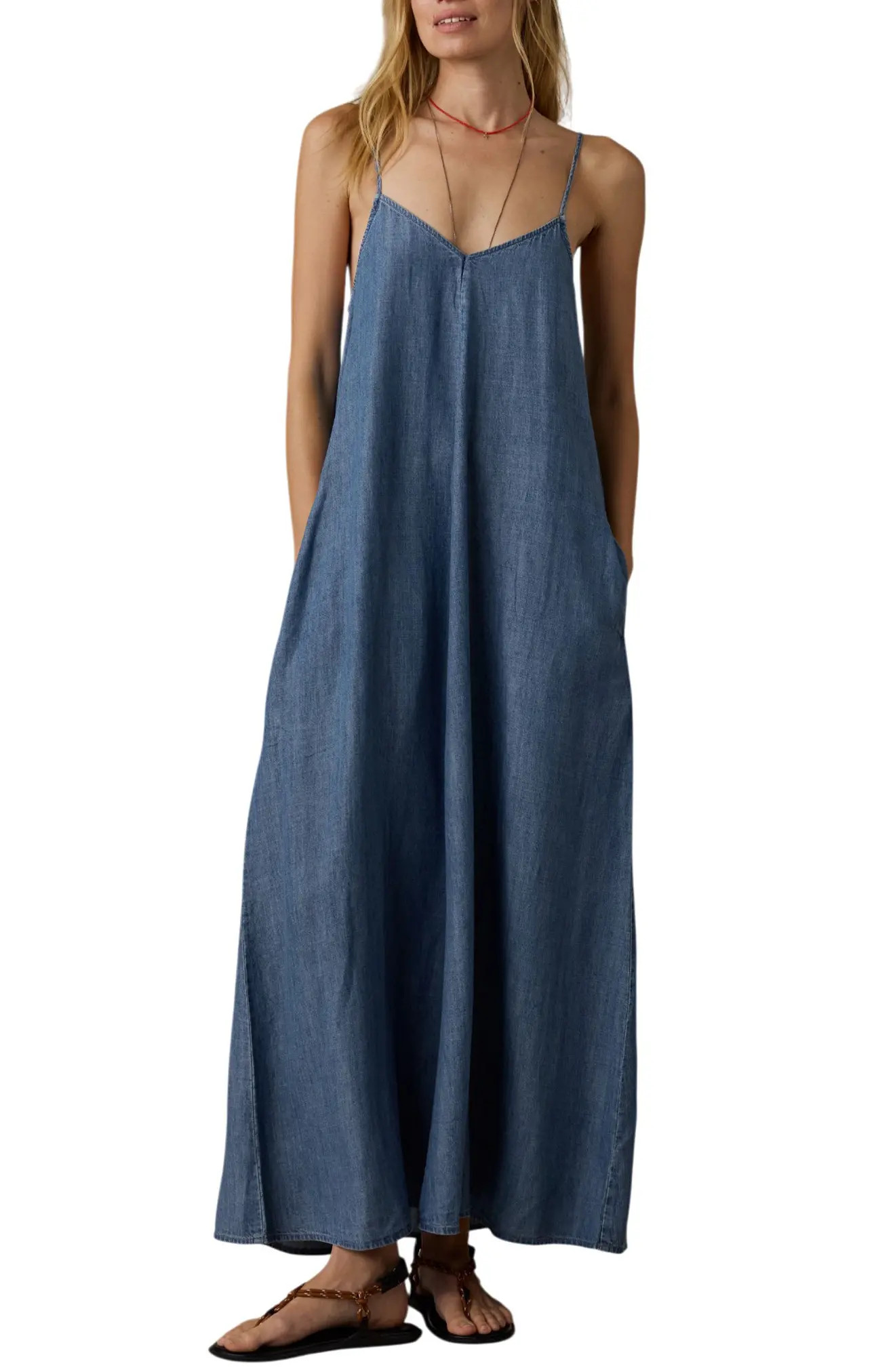Tried & True Chambray Maxi Dress (Women) | Nordstrom | Nordstrom