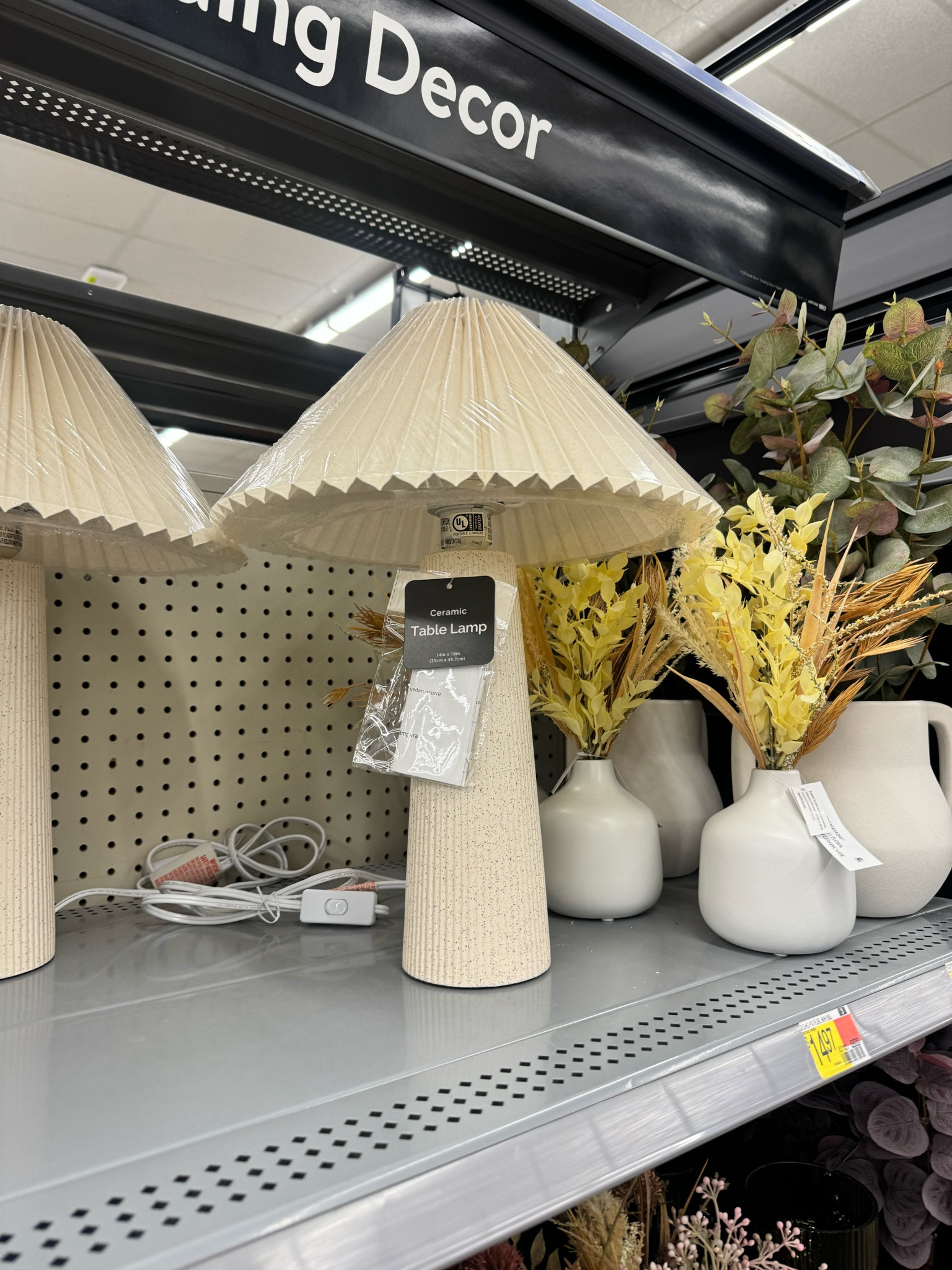 WALMART lamp!! Looks so cute and vintage 

#LTKSeasonal #LTKFindsUnder50 #LTKHome