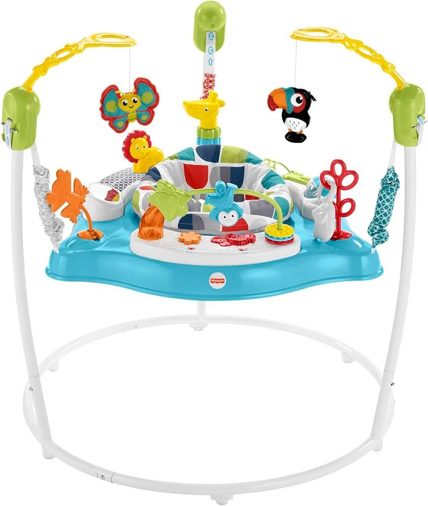 Fisher-Price Color Climbers Jumperoo Baby Bouncer Chair | Baby Jumper with Lights, Music and Baby... | Amazon (UK)