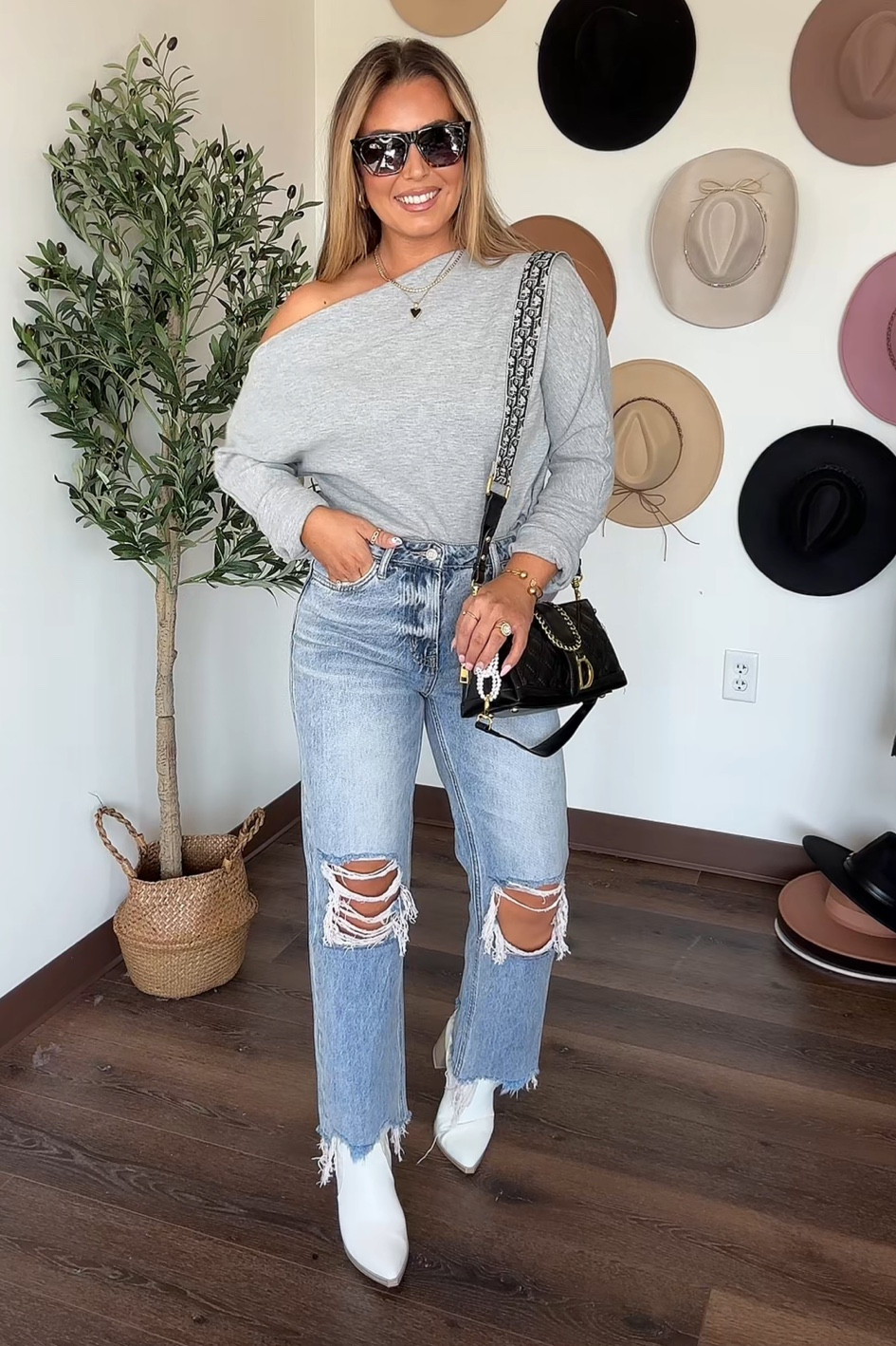 My favorite distressed denim for fall! I’m in a size 27 

#LTKstyletip #LTKsalealert #LTKover40