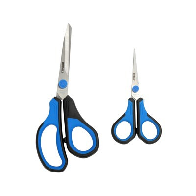 Kobalt 4.5-in Stainless Steel Non-slip Scissors Lowes.com | Lowe's