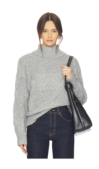 Janeth Sweater in Heather Grey | Revolve Clothing (Global)