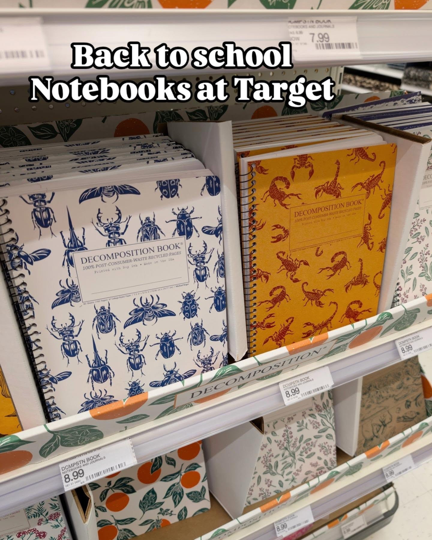 How cute are these Decomposition notebooks at @target ! I love the nature one and the bat one!! Which one is your favorite? I just love school supplies! Perfect for college students 

School supplies, school life, journaling, first day of school, student, student life, new at Target, dorm life, insta college, target mom, target haul, target teacher, study gram, school style, back to school ready, planner, scrapbooking, shop with me

#LTKKids #LTKmomlife #LTKstorytime