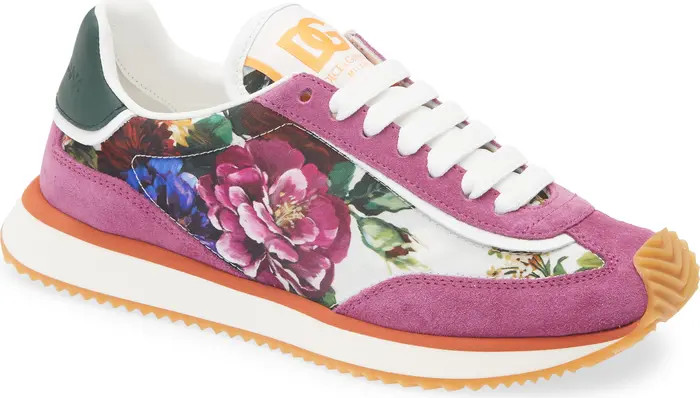 Aria Floral Sneaker (Women) | Nordstrom