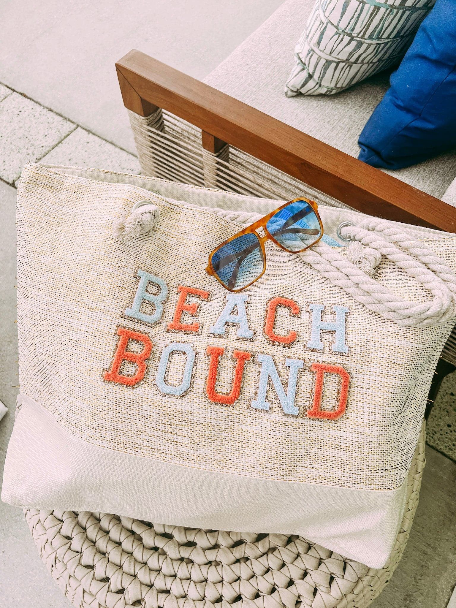 Canvas Beach Bag | KenzKustomz