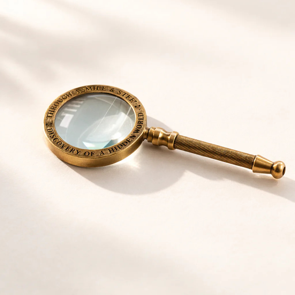 Brass Nautical Magnifying Glass | By Luxe B Co. | luxe bCO