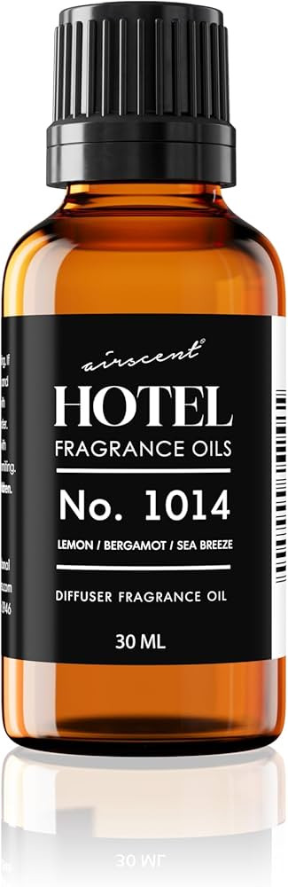 AirScent Hotel Diffuser Oil No. 1014 Inspired by The Iconic 5-Star Hotel Seaside Scent - Lemon Be... | Amazon (US)