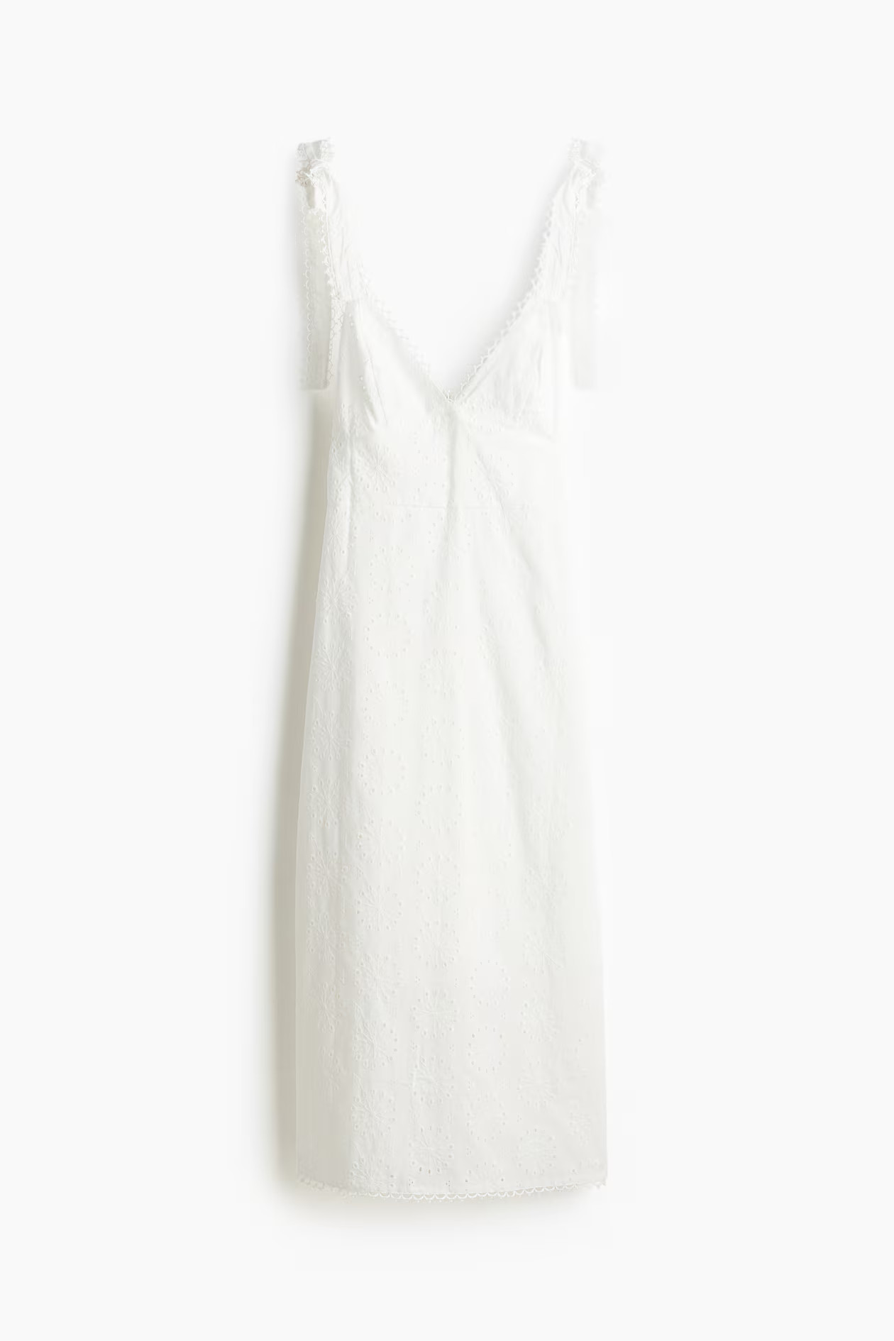 Broderie anglaise tie-strap dress | H&M (UK, MY, IN, SG, PH, TW, HK)
